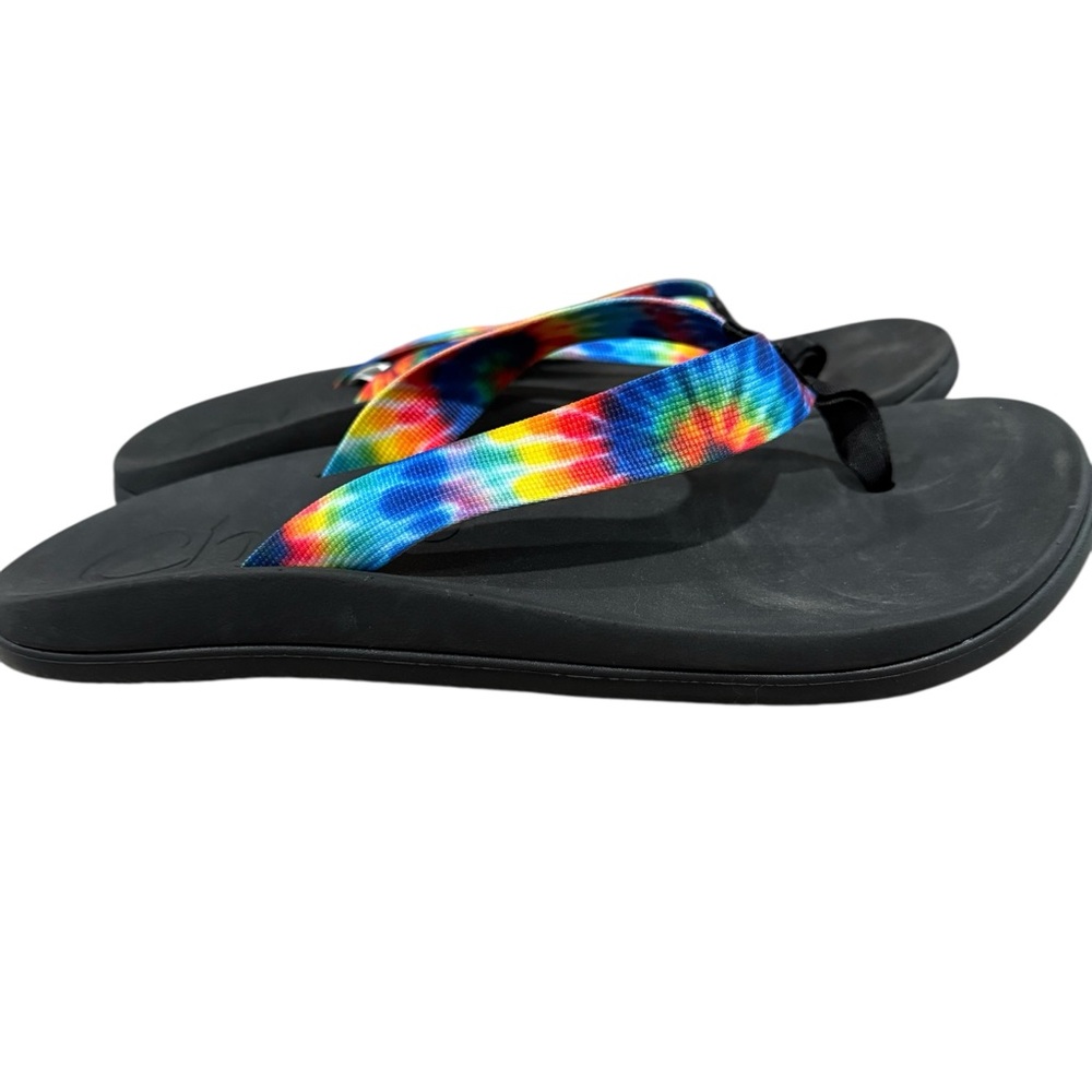 Men’s Chaco Chillos Tye Dye Flip Flop Thong Sandals, Size 13. Brand New!
